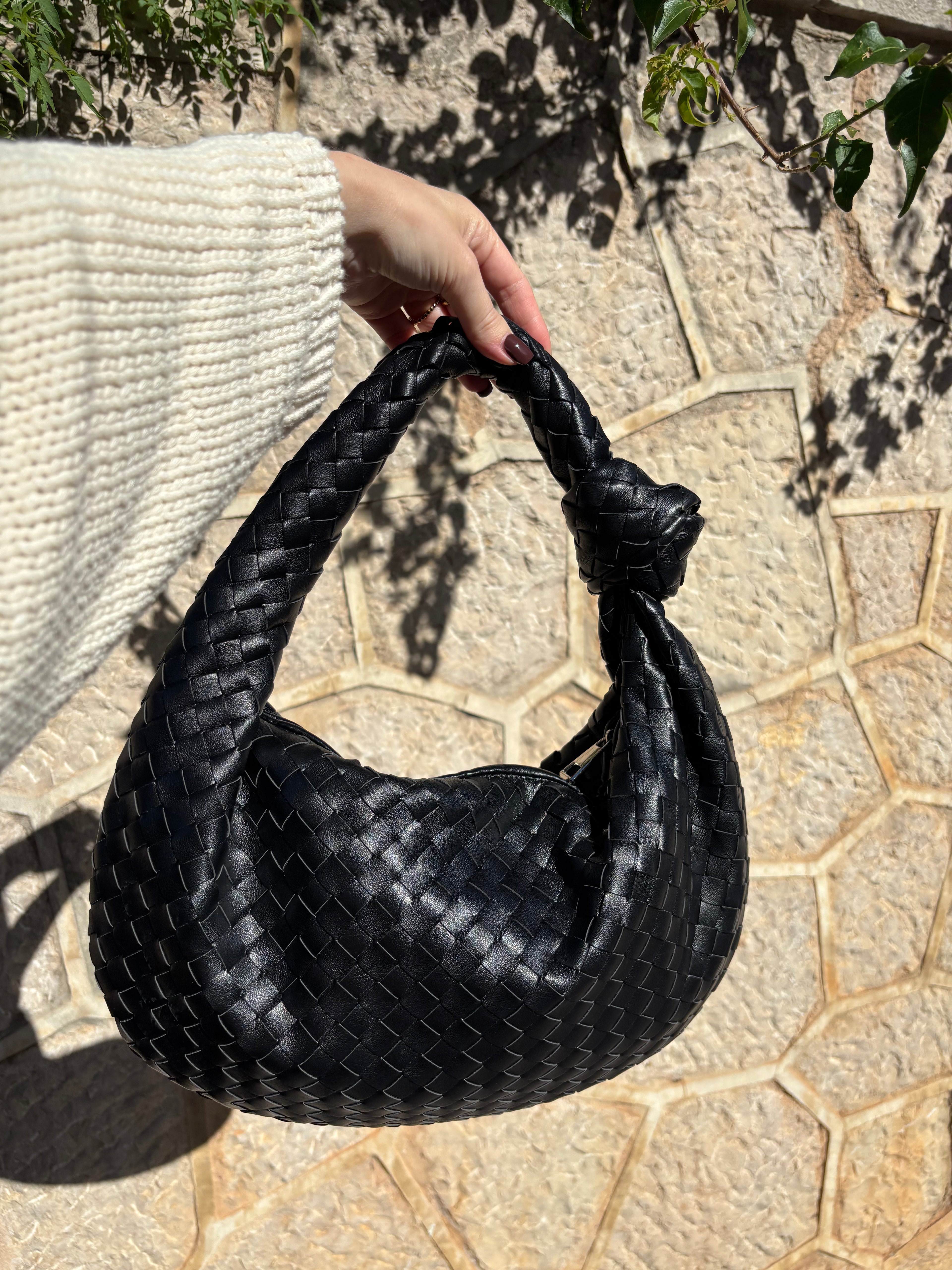 The Elevated Knot Woven Bag