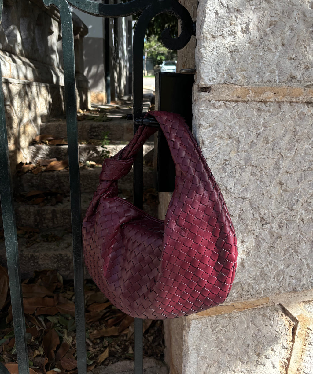 The Elevated Knot Woven Bag