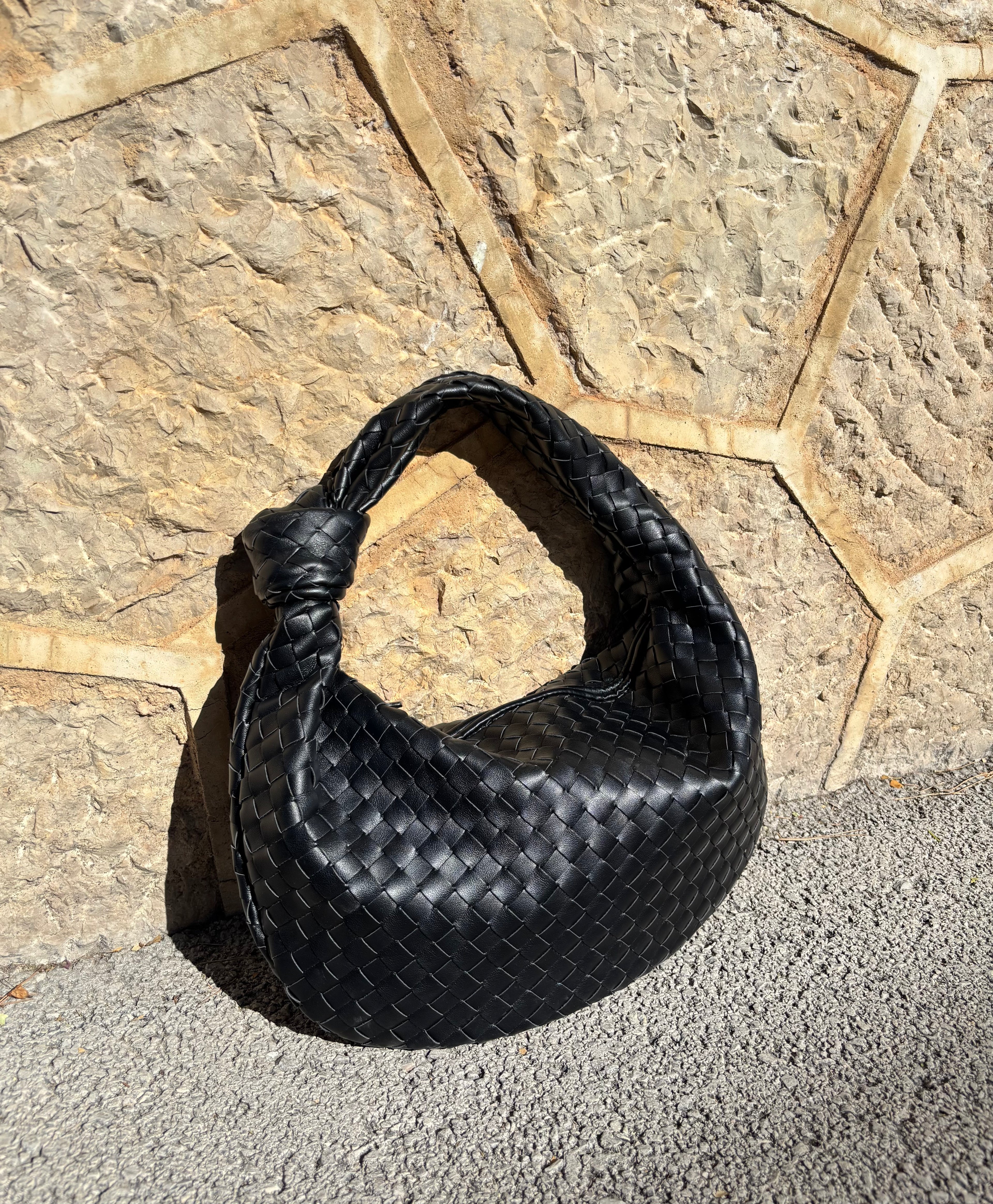 The Elevated Knot Woven Bag