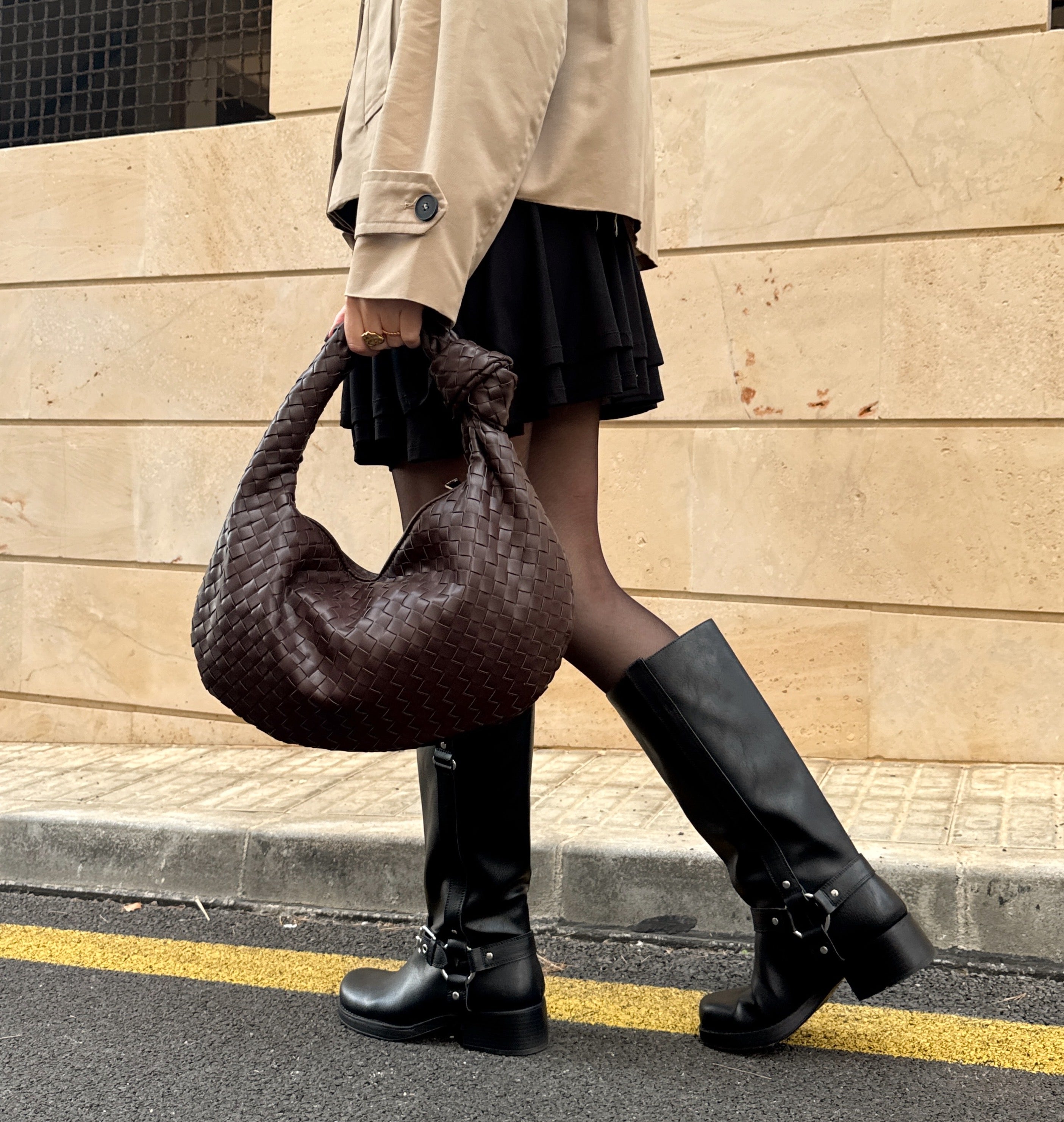 The Elevated Knot Woven Bag