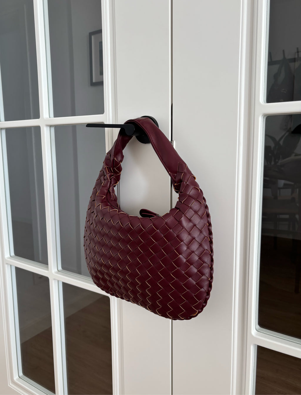 Mini Woven Evening Bag