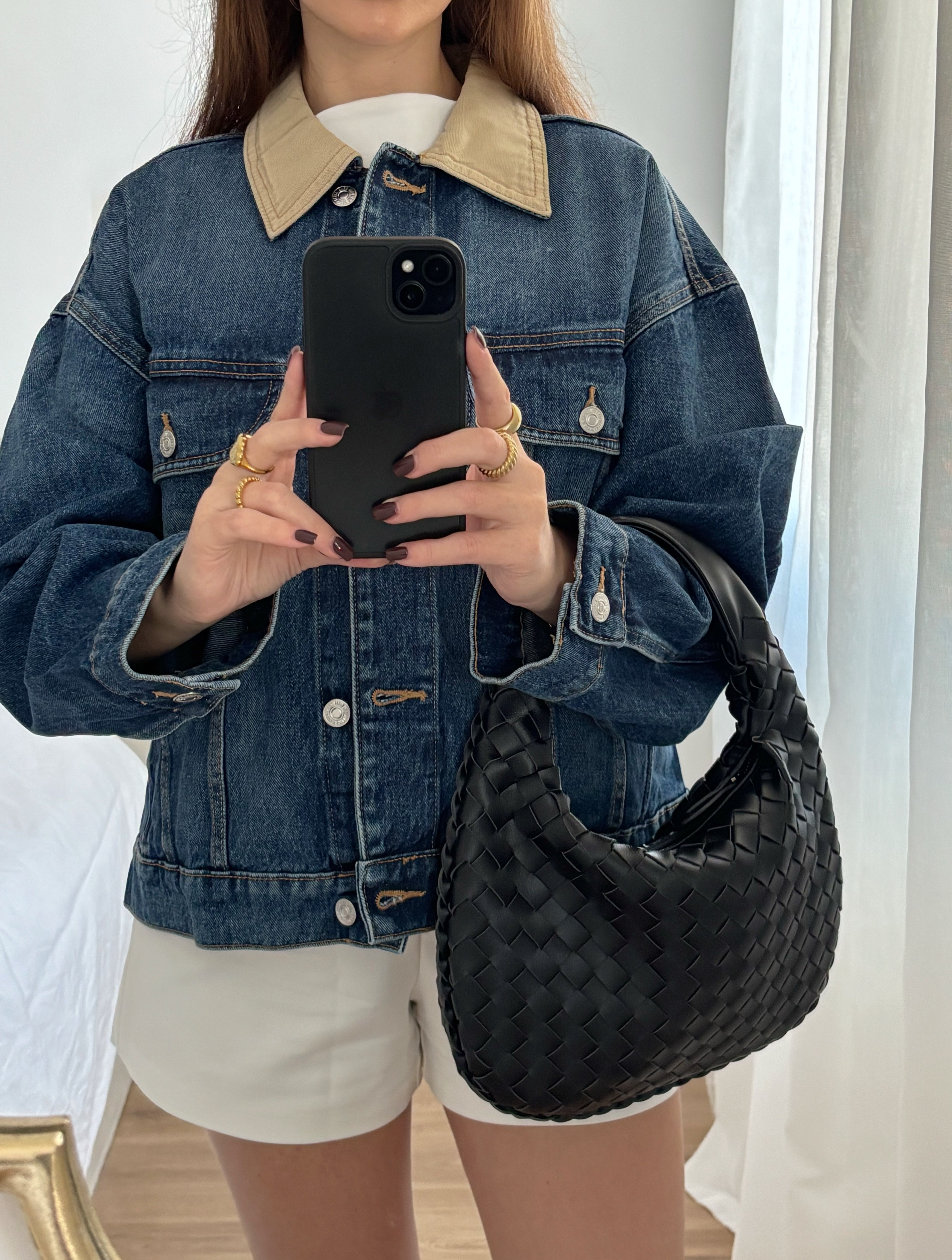 Mini Woven Evening Bag