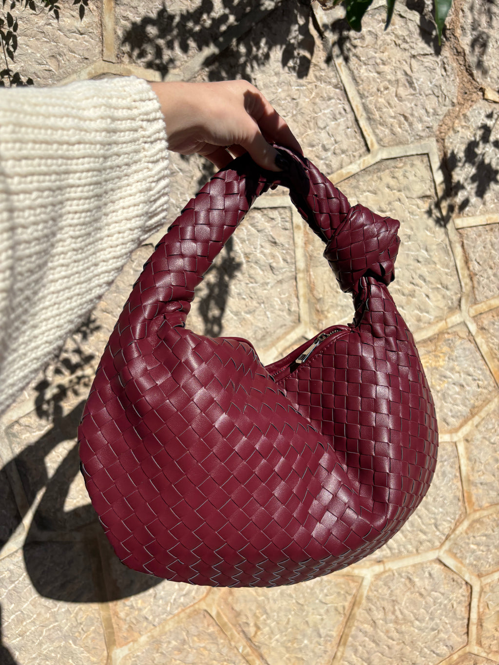 The Elevated Knot Woven Bag