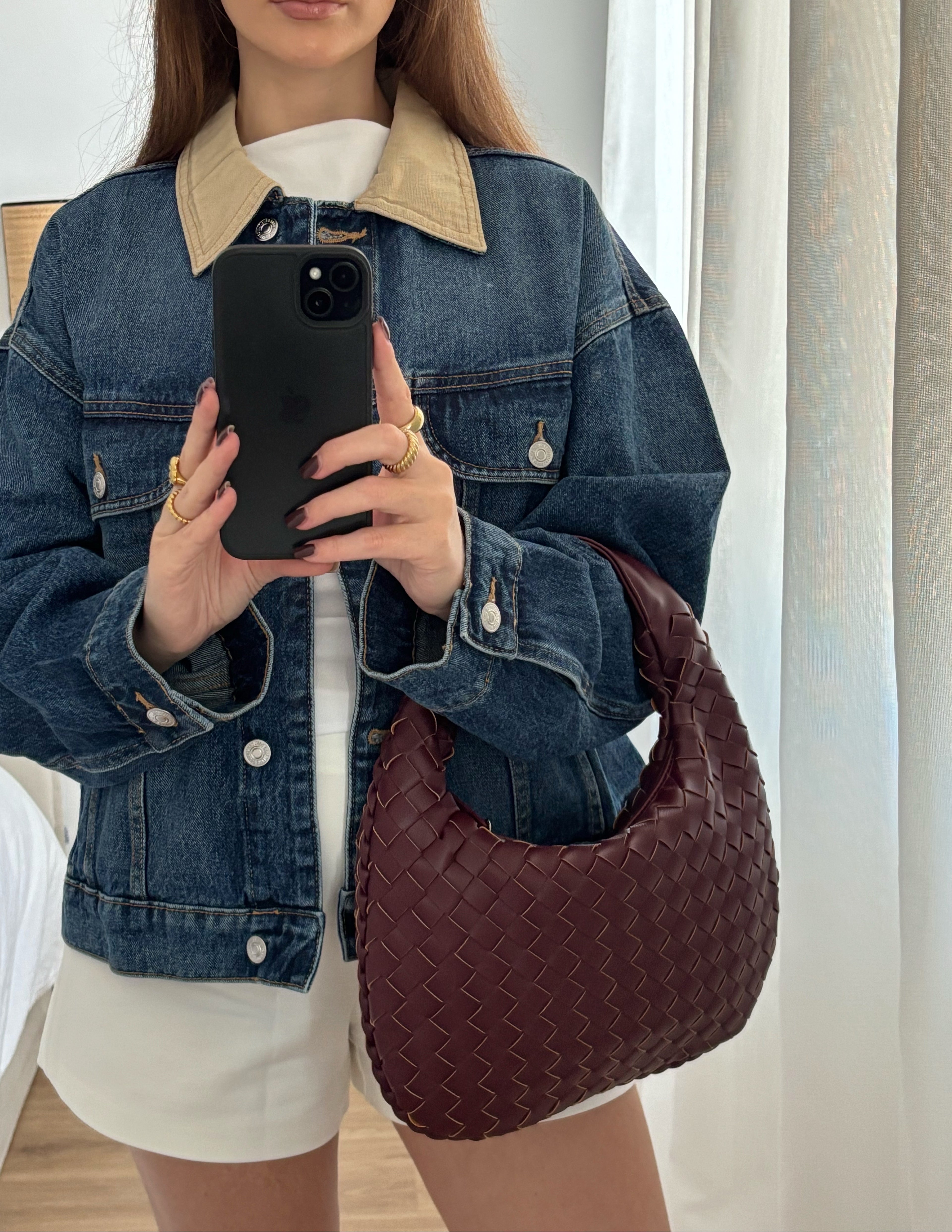 Mini Woven Evening Bag