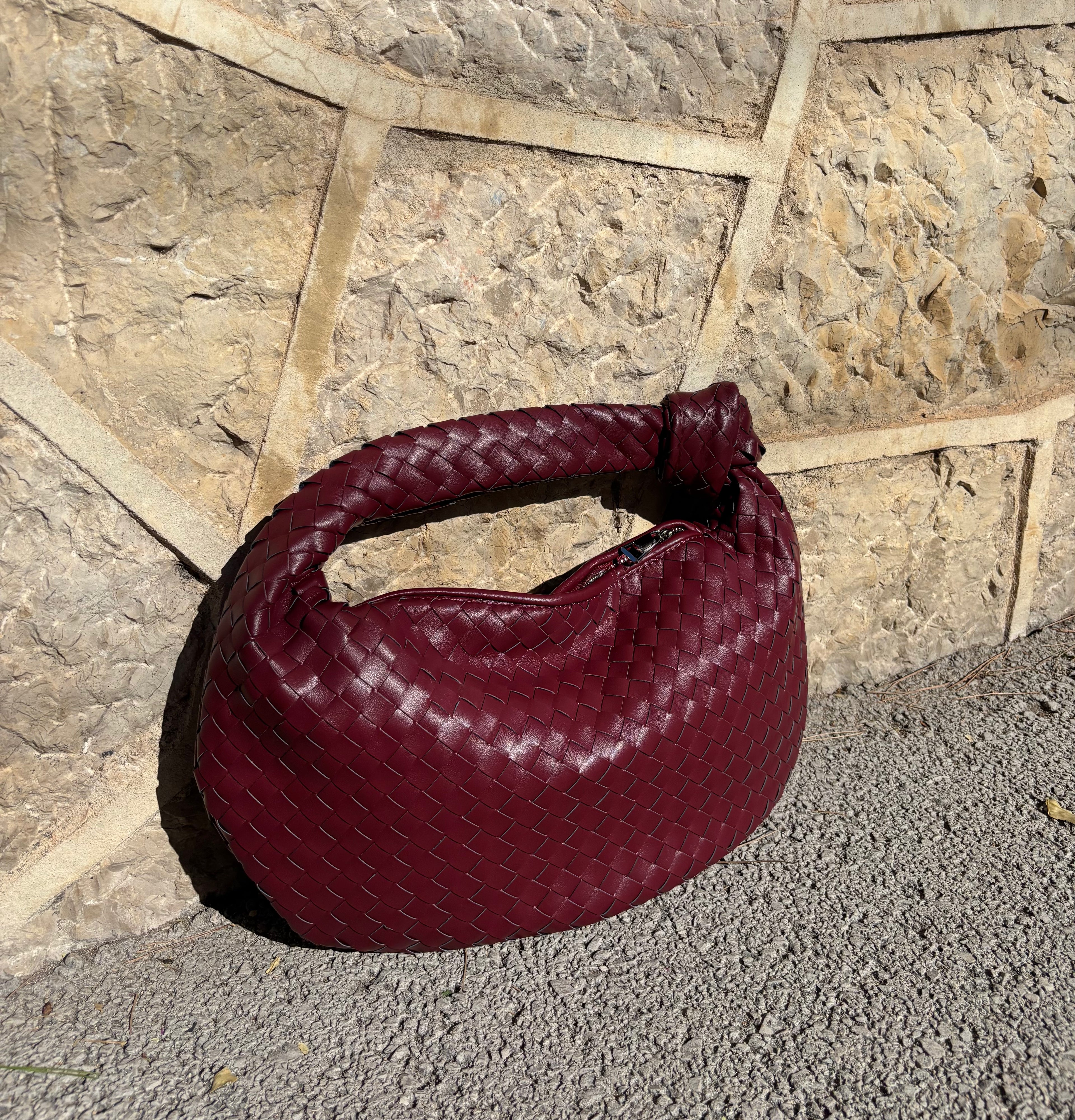 The Elevated Knot Woven Bag